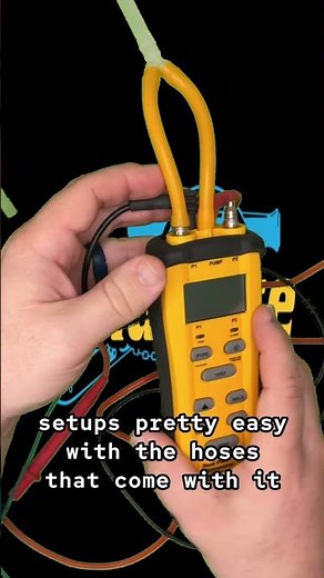 Did you know this about the fieldpiece dual port manometer. #tools #review #hvac #tester