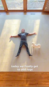 It's my favorite kind of day...carpet install day!!! Could not be happier with our FLOR carpet tiles. We got to completely customize the size and shape, AND they're easy to remove and clean. If you've ever had to move a carpet of this size, you'll understand why that's game-changing!!! Thank you FLOR for helping us create the perfect cozy space! #FLORpartner #myFLOR #gifted #interiordesign | A Pretty Cool Hotel Tour