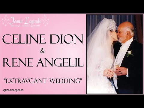 Celine Dion & Rene Angelil [Remembering their Wedding] #celine #celinedion #wedding #celineandrene