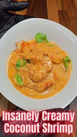 Insanely Creamy Coconut Shrimp Recipe (So Easy) #shorts #viral #tiktok | coconut shrimp