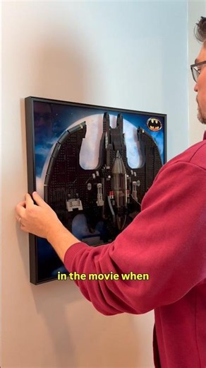This Batwing Display Captures the most Iconic Movie Moment #lego #batman