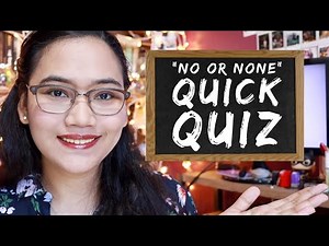 Quick Quiz: Logical Reasoning: "NO or NONE" in Statements - Free Civil Service Review