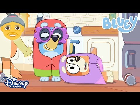 Büyükannecilik Oyunu👵😂 | Bluey | Disney Channel TR
