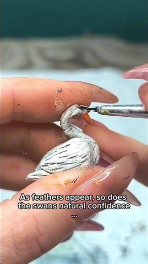 Sculpting a Graceful Clay Swan | 12 Clays of Christmas