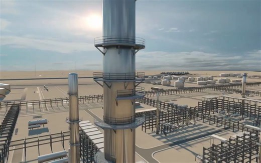 SmartPlant 3D Project Visualized in 3DS Max 2012