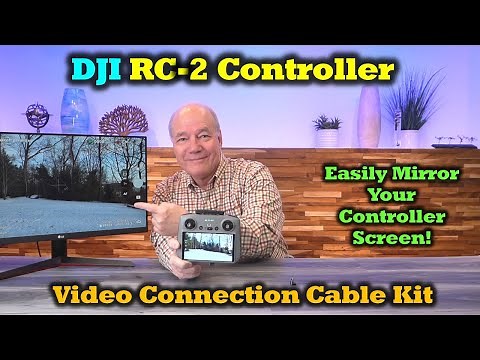Mirror Your DJI RC-2 Screen To An External Monitor