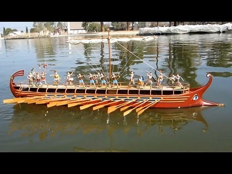 48 Oar Bireme Rows to Sea