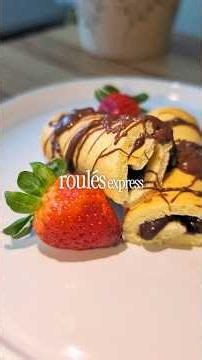 Ma recette de gâteau roulé au chocolat moelleux #gâteau #moelleux #chocolat