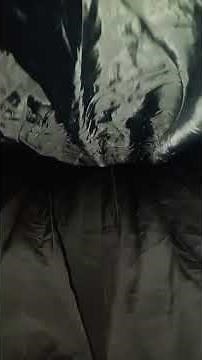 lifting black knife pleated skirt while swaying☺️
