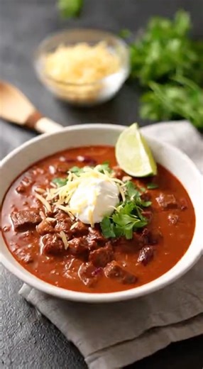 World’s Best Chunky Beef Chilli Con Carne Recipe (Rich, Slow-Cooked & Super Tasty)