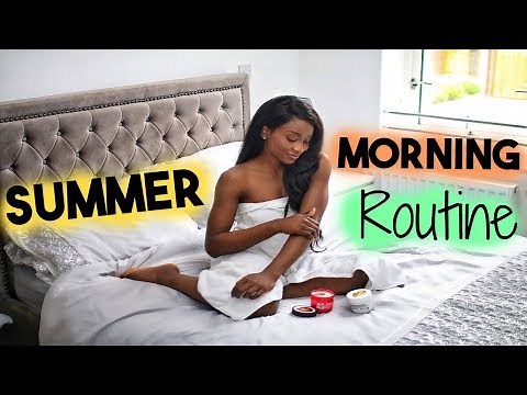 SUMMER MORNING ROUTINE 2018| JENNIE JENKINS