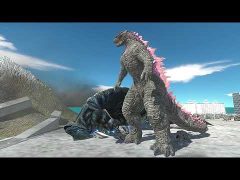 Evolved Godzilla new pulse Ability review in battle protect city from Godzilla Earth