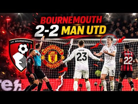 BOURNEMOUTH vs MAN UNITED… WHAT JUST HAPPENED?! 😱 Full Match Review