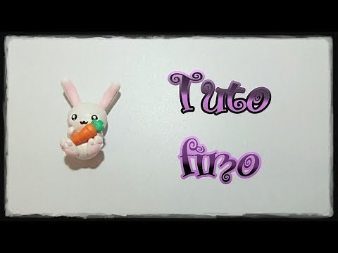 Tuto fimo lapin kawaii