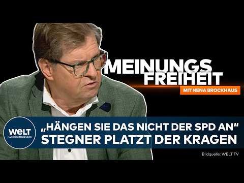 MEINUNGSFREIHEIT: "Hängen Sie das nicht der SPD an!" – Ralf Stegner platzt der Kragen