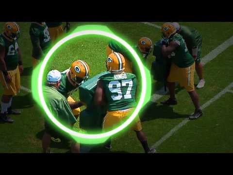 Green Bay Packers long arm drill: Defensive line