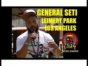 The General SARA SUTEN SETI in Leimert Park LOS ANGELES, CA #GeneralSeti #SaRaSutenSeti