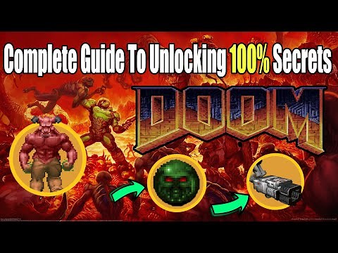 Classic Doom - Guide to Unlocking ALL The Secret Weapons, Items, and Areas. #doom #doomslayer #retro