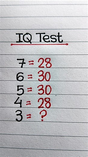 🧠 IQ Test! 111 = 3 222 = 6 333 = 9 666 = ❓ Can you solve it before the answer is revealed? 🤔👇 #iqtest #math #fyp #viral #challenge