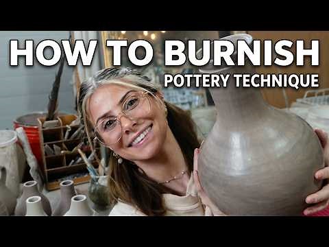 Burnishing Clay | Satisfying Pottery Technique Tutorial