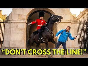 This STUPID Tourist PUSHED The Royal Guard Too FAR! (THIS IS WHAT HAPPENED)
