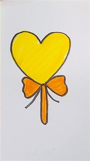 Easy art ideas for kids | drawing ideas #shorts #trending #ytshorts #art #candy #craft