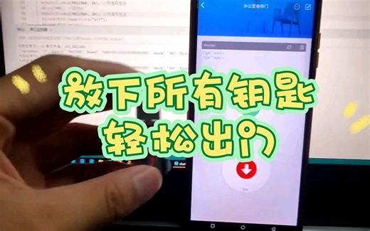 至此所有钥匙都已不再需要随身携带，轻松出门。门禁呼叫自动开锁，指纹锁，舵机开锁，射频遥控，小爱可控制。