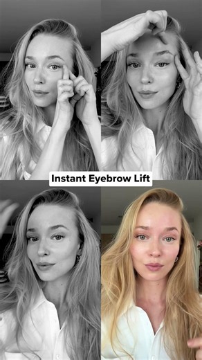 Instant Eyebrow Lift Tutorial