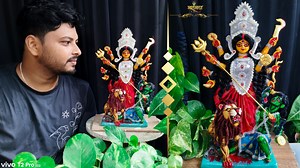316K views · 49K reactions | Small Durga idol colour part(2)/How to make small durga idol at home/‎⁨@ManasMahamayArt⁩ | Manas Mahamaya Art | Facebook