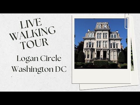 Happy 4th of July! Logan Circle Walking Tour in Washington! SandyQueue was live!