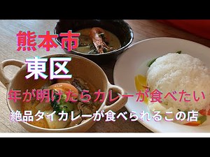 【本格タイ料理】路家(JiccA)の絶品グリーンカレー＆レッドカレー！現地仕込みの香りに包まれる至福のランチ｜熊本市東区健軍