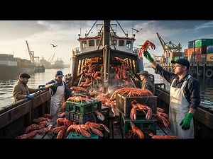 Lobster Farm - How Millions of Tons of Lobster Are Harvested & Processed | Advanced Agriculture