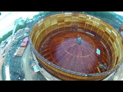 Bechtel Gladstone: APLNG Tank Roof Raise
