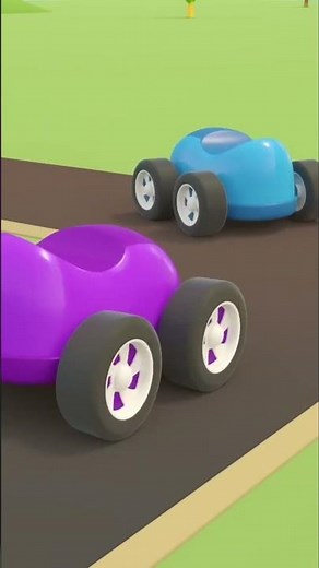 The cars are flying! #kids #cartoon #animatedcartoon #childrenscartoon #cartoons