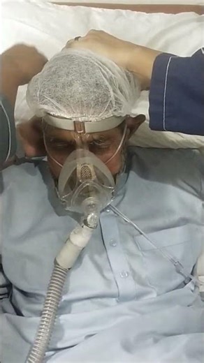 how to fix a mask of a bipap machine for the patient....