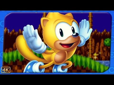 Sonic Mania Plus ⁴ᴷ Full Playthrough 100% (All Chaos Emeralds) Ray gameplay