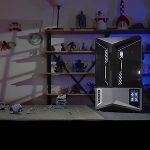 Experience the future of 3D printing: 16K precision, automatic leveling, and blazing-fast tilt release technology. Bring your most intricate designs to stunning life with Saturn 4 Ultra 16K! 🚀 | ELEGOO