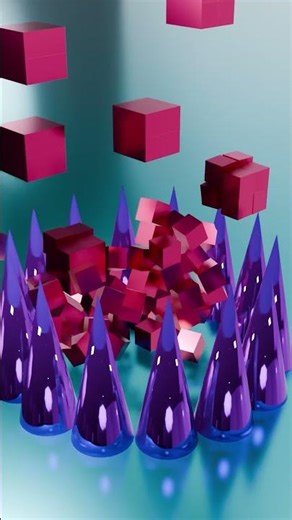 Ultra Satisfying destruction #blender #animation