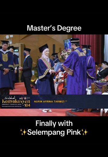Selempang Pink UiTM: Celebrating a 9-Year Journey to Convocation