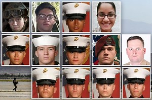 These are the US service members killed in the Kabul airport attack