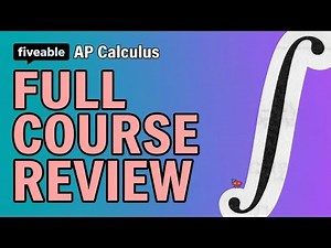 AP Calculus AB & BC - Full Course Review