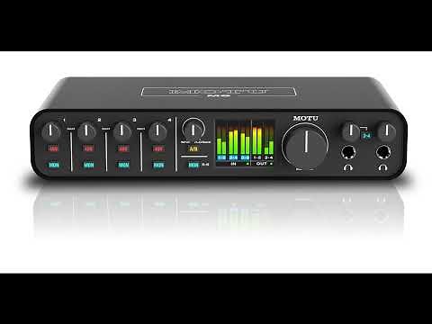 MOTU introduces M6 audio interface with four mic inputs and studio quality sound