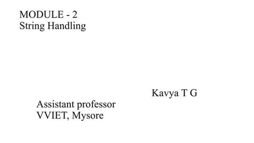 MODULE 2.pptx-ADVANCED JAVA VTU 4TH SEM - BIS402 | kavya tg