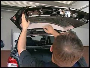 Remove install lift gate interior trim