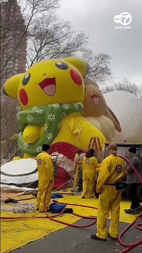 Get an up-close look at the balloons featured in the Macy's Thanksgiving Day parade