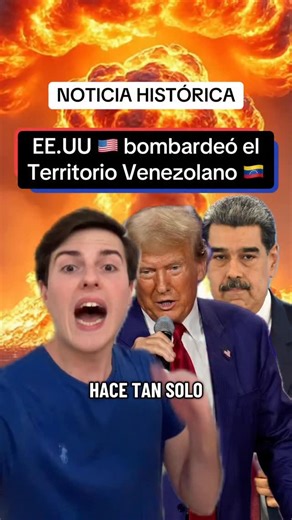 Tomas Fenati on Instagram: "Donald Trump 🇺🇸 confirmó que atacó una instalación portuaria en el territorio de Venezuela 🇻🇪 #politica #venezuela #latinoamerica #geopolitica #noticia"