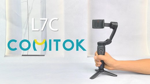 Watch COMITOK L7C Pro Kit_How to use the gimbal stabilizer on Amazon Live