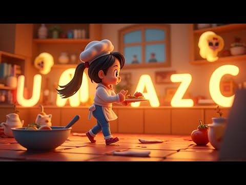 Alphabet Chef — Cooking with A to Z! | Fun ABC Song for Kids | Learn Letters Through Cooking
