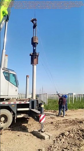 Rural Engineering: How Farmers Sink Stone Columns with Fuel-Powered Rammer