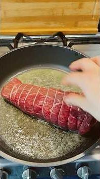 Cucino il roast beef perfetto... ma al contrario! 🙃🥩